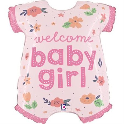 GLOBO FOIL BODY BABY GIRL 79 CM