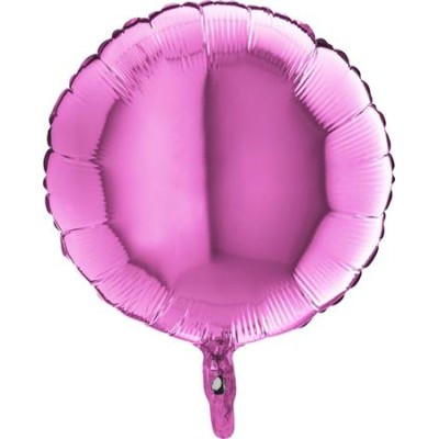 GLOBO CIRCULO FUCSIA 18'