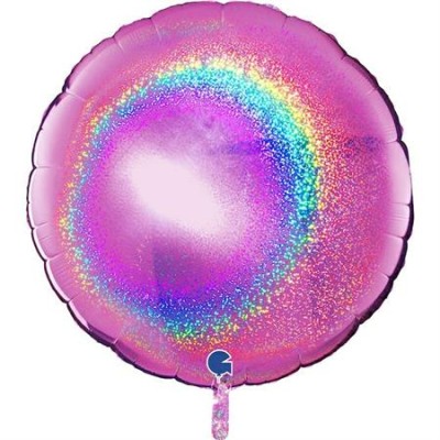 GLOBO CIRCULO FUCSIA 36'