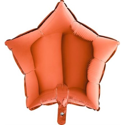 GLOBO ESTRELLA NARANJA 18'