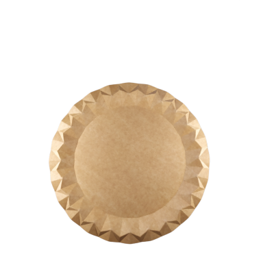 PLATOS CARTON KRAFT 29 CM 100 UND