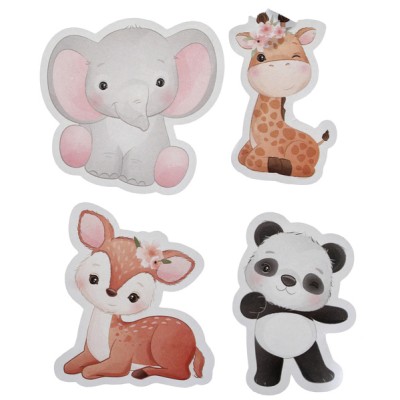 SET PEGATINAS ANIMALITOS EXPLORER 16 UND