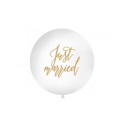 GLOBO LATEX 1 MTRO ¨JUST MARRIED¨