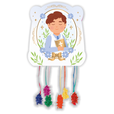 PIÑATA COMUNION NIÑO 33 CM