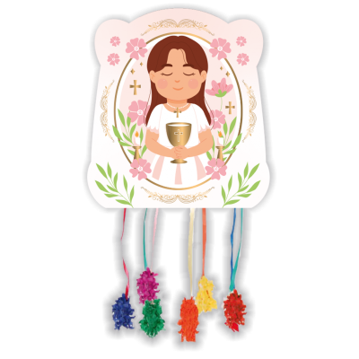 PIÑATA COMUNION NIÑA 33 CM