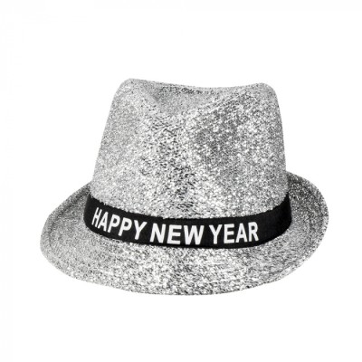 GORRO PLATA HAPPY NEW YEAR - BOLAND