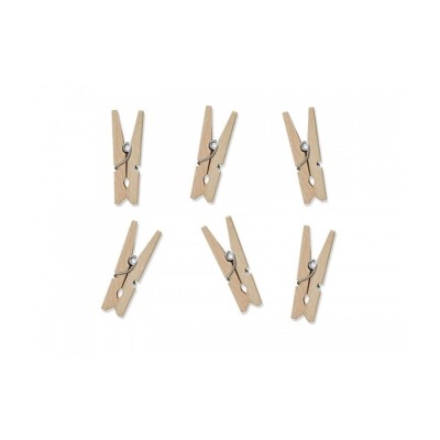 PACK PINZAS MADERA 10 UND (3 CM)