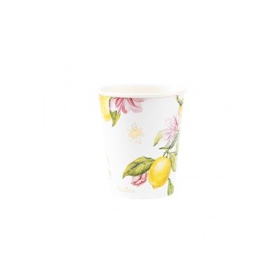 VASOS COLECCION LIMONES 250CC 8 UND