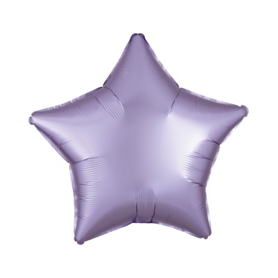 GLOBO ESTRELLA SATIN LILA 18'