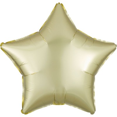 GLOBO ESTRELLA SATIN AMARILLO 18'