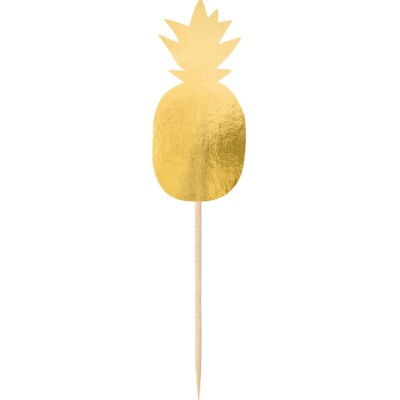 PICKS PIÑA VIBES 8 CM 20 UND