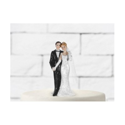 FIGURA TARTA NOVIA CON VELO 11 CM