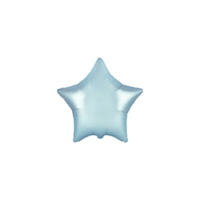 GLOBO FOIL SATIN AZUL PASTEL 18'