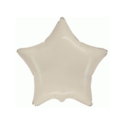 GLOBO FOIL SATIN CREAM PASTEL 18'