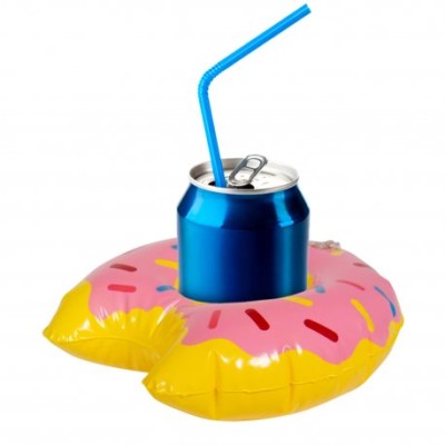 PORTAVASOS INFLABLE DONUTS 17 CM