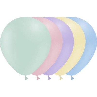 GLOBO LATEX SURTIDO PASTEL 10 UND 30CM