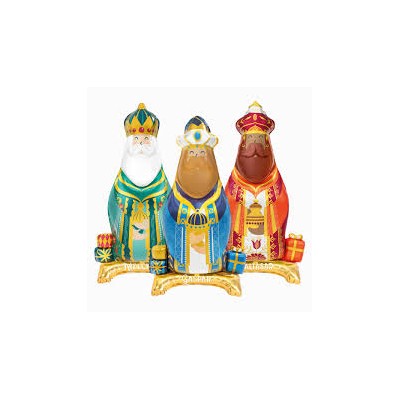 GLOBOS FOIL BASE PIE REYES MAGOS