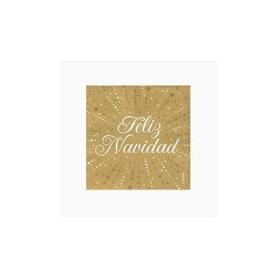 SERVILLETAS FELIZ NAVIDAD 33 CM 30 UND - OH YEAH