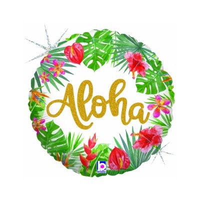 GLOBO ALOHA TROPICAL 18'