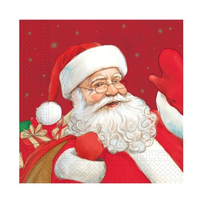 SERVILLETAS SANTA 33 CM 20 UND