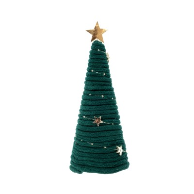 ARBOL NAVIDAD VERDE 13 CM YUTE