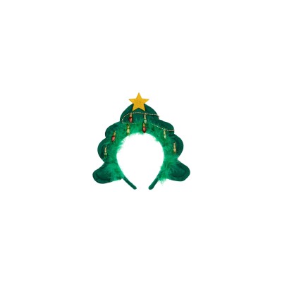 DIADEMA ARBOL NAVIDAD 24 CM