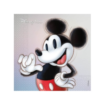 SERVILLETAS 33CM X 33CM DISNEY 100