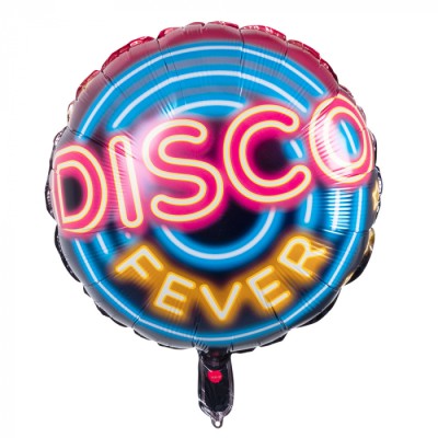 GLOBO FOIL DISCO FEVER 45 CM