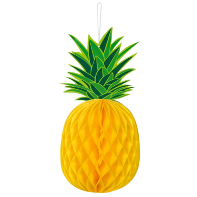 DECO COLGANTE PIÑA 30 CM