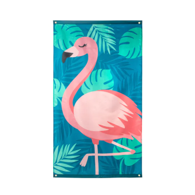BANDEROLA DE POLIESTER FLAMENCO 150 X 90 CM