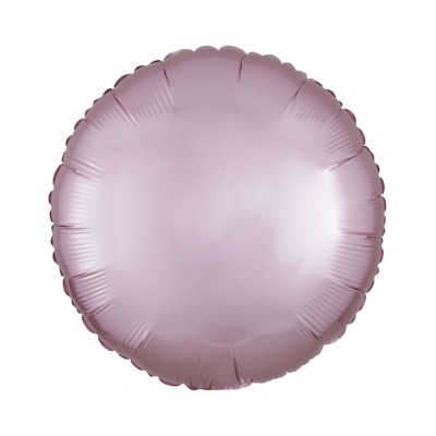 GLOBO CIRCULO ROSA SATIN 18'