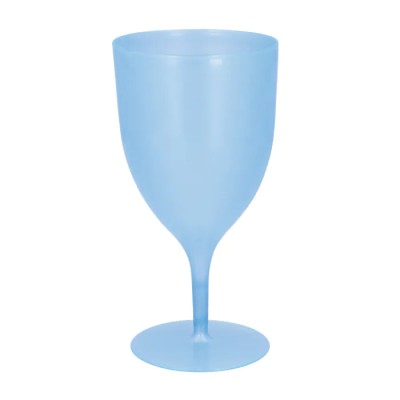 COPA PLASTICO AZUL 350 ML
