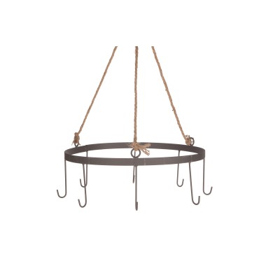 ARO METAL CON COLGANTES 50 CM