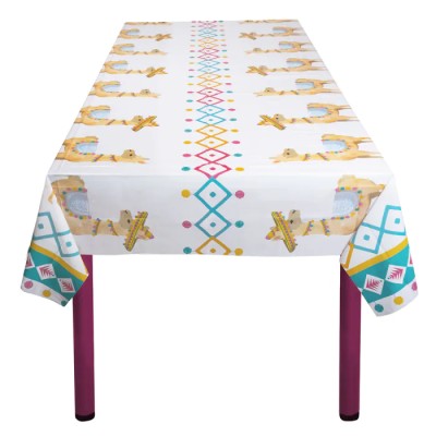 MANTEL LLAMA 130 X 180 CM