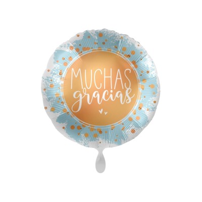 GLOBO FOIL MUCHAS GRACIAS 18'