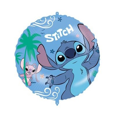GLOBO FOIL STITCH & ANGEL 18'