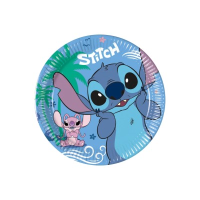 PLATOS 20CM STITCH Y ANGEL 8 UND