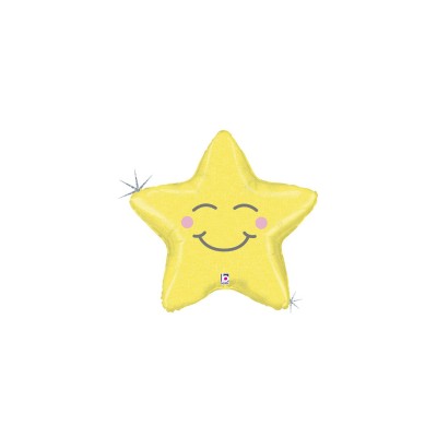 GLOBO FOIL ESTRELLA GORDITA 66 CM