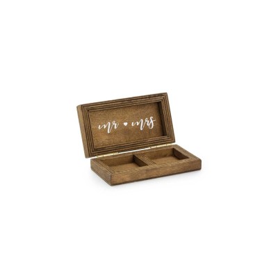 CAJITA MADERA PARA ANILLOS 10 CM