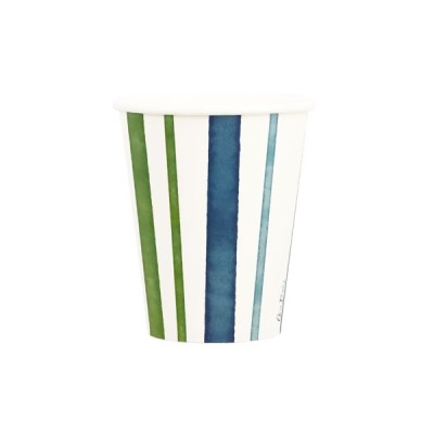 VASOS CARTON BLUE OASIS 250CC  8 UND