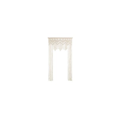 MACRAME, OFF-WHITE, 104X182CM