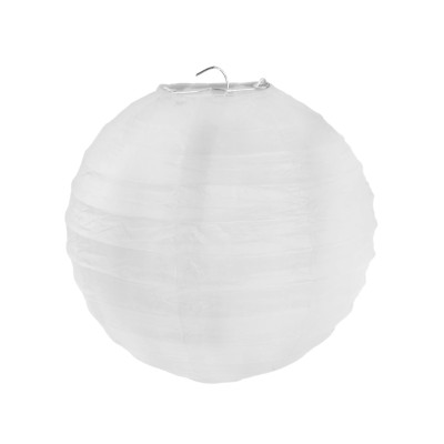 FAROLILLO BLANCO 30CM PAPEL 2 UND