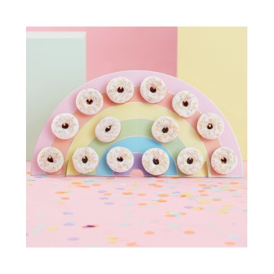EXPOSITOR DONUT RAINBOW