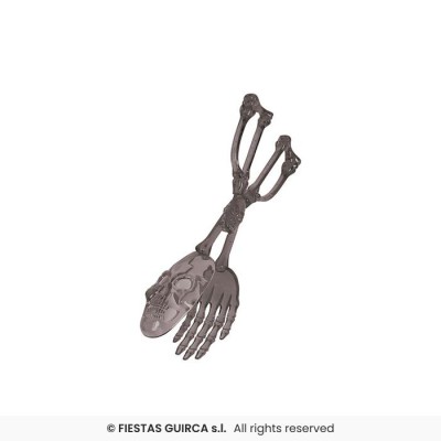 PINZAS ENSALADA 28 CMS. GRIS