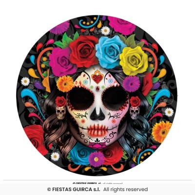 PLATOS CARTON CATRINA 23 CM 6 UND