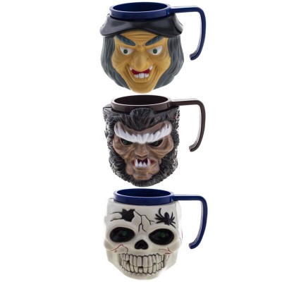 COPA DE HALLOWEEN CON LUZ Y SONIDO 3 ASST