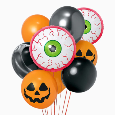 SET GLOBOS HALLOWEEN 10 UND