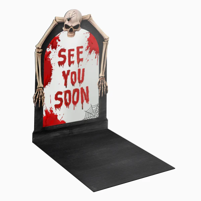 BANDEJA EXPOSITORA 3D SANGRE HALLOWEEN