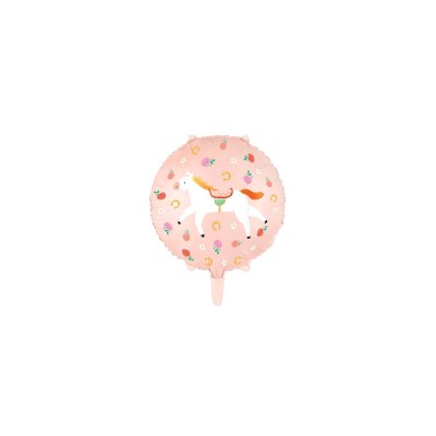 GLOBO FOIL CABALLO TIERNO 45CM