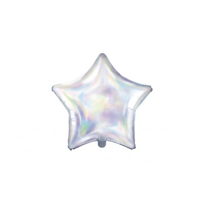 GLOBO ESTRELLA IRIDISCENTE 18'